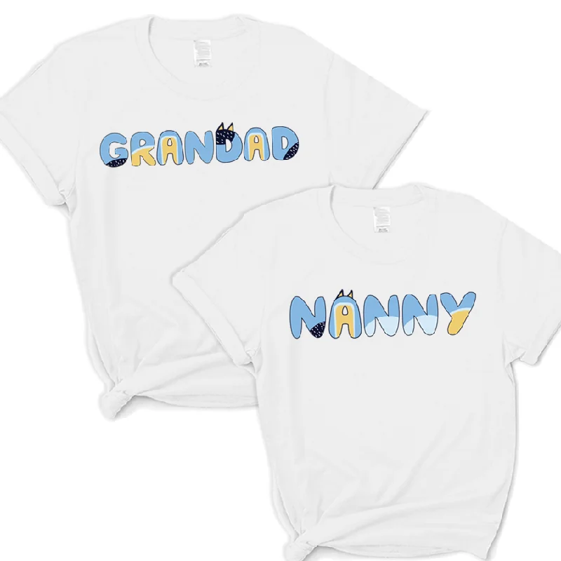 - Pet vitamin complex nutrition tabletsCutePuppy Dog Grandparents- Nanny & Grandad T-Shirts White - Pet vitamin complex nutrition tabletsCutePuppy Dog Grandparents- Nanny & Grandad T-Shirts White