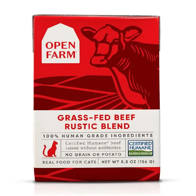  -Anti-scratch scratching board AND cat bed in oneOpen Farm® Grass-Fed Beef Rustic Blend Wet Cat Food 5.5oz case of 12