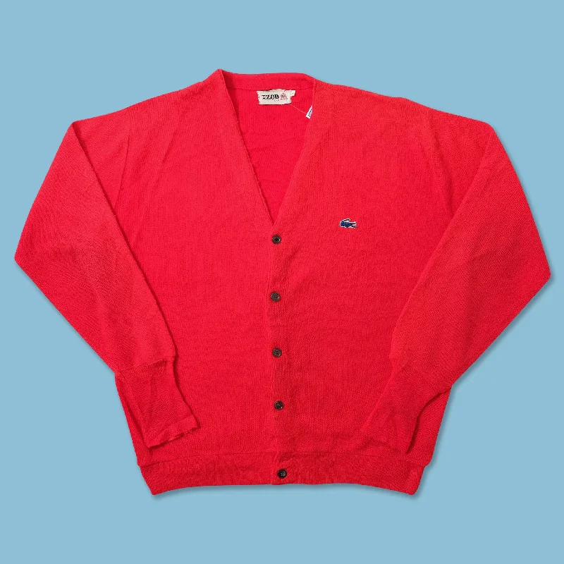 - Winter warm clothes for short-haired dogsVintage IZOD Lacoste Knit Cardigan Medium