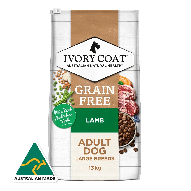 -Grain-free dog food recommendationGrain Free Adult Large Breed Dry Dog Food Lamb