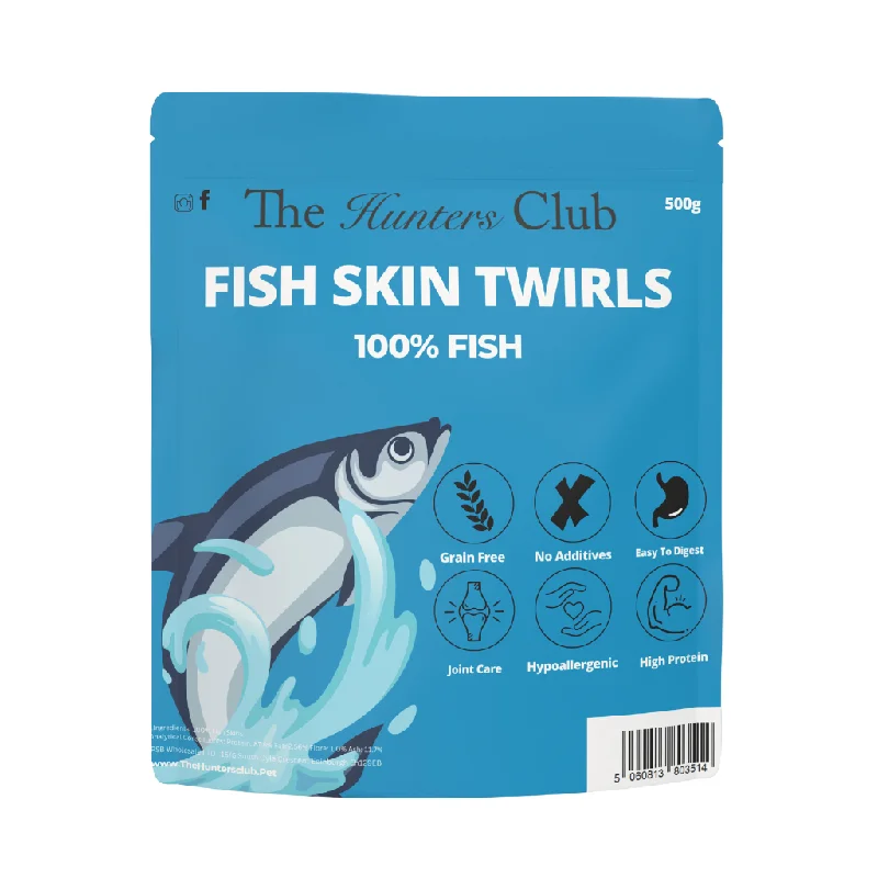 - Teething and chewing toys for puppiesWilderness Fish Skin Twirls 500g