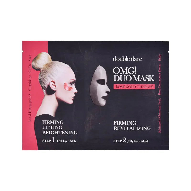 - Parrot climbing and standing wooden frameDOUBLE DARE - OMG! DUO MASK ROSE GOLD THERAPY - Parrot climbing and standing wooden frameDOUBLE DARE - OMG! DUO MASK ROSE GOLD THERAPY