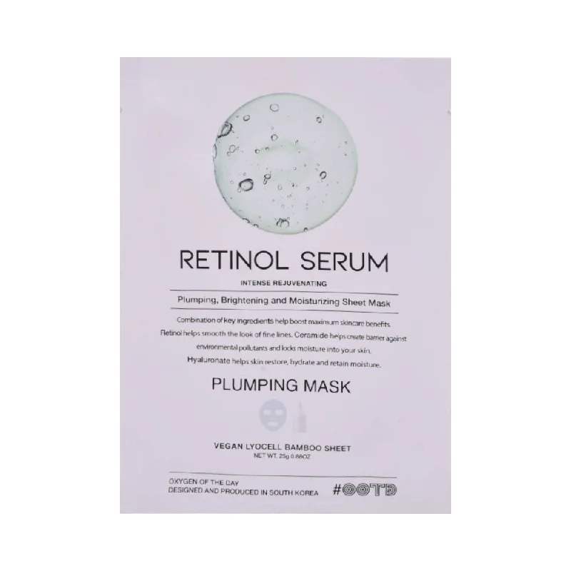 - Teething and chewing toys for puppiesOOTD BEAUTY RETINOL SERUM PLUMPING MASK 25G