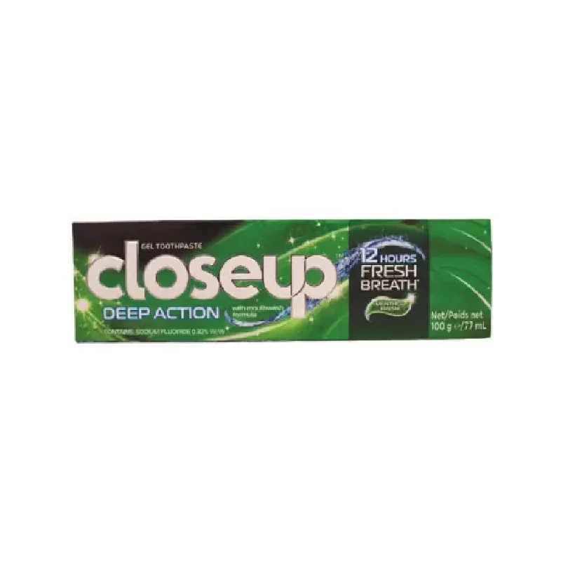 - Winter warm clothes for short-haired dogsCLOSE UP TOOTH PASTE GEL DEEP ACTION MENTHOL FRESH 100 GM