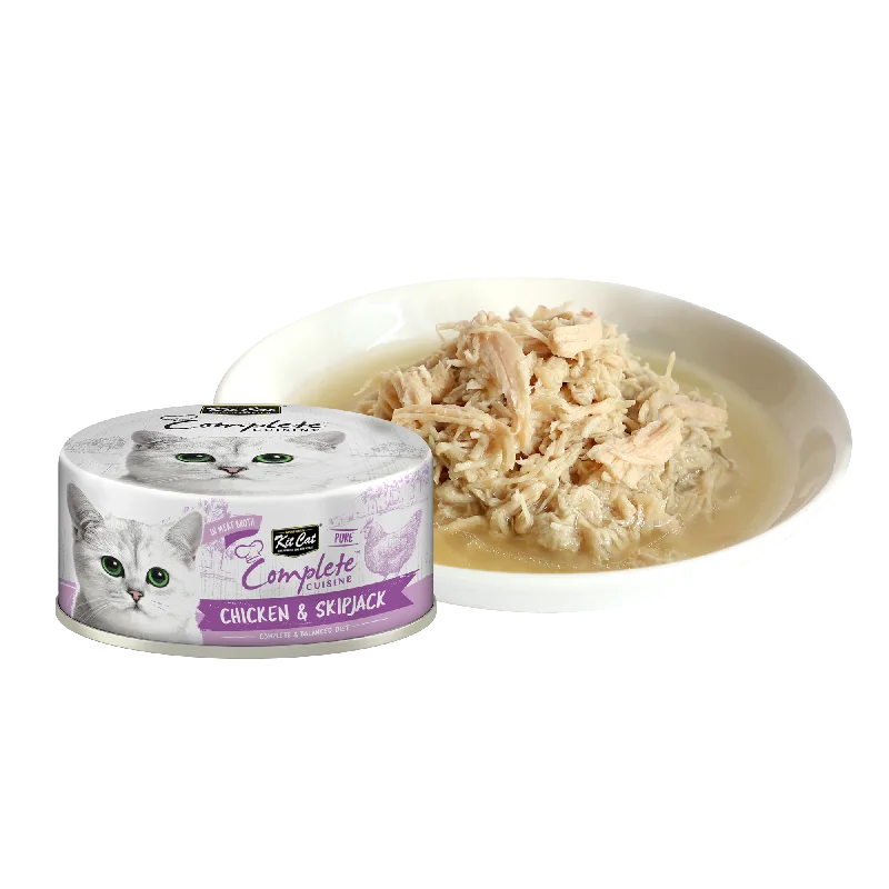 - Natural ingredient cat food Kit Cat Complete Cuisine Pure Wet Cat Food - Chicken & Skipjack (70g) - Natural ingredient cat food Kit Cat Complete Cuisine Pure Wet Cat Food - Chicken & Skipjack (70g)