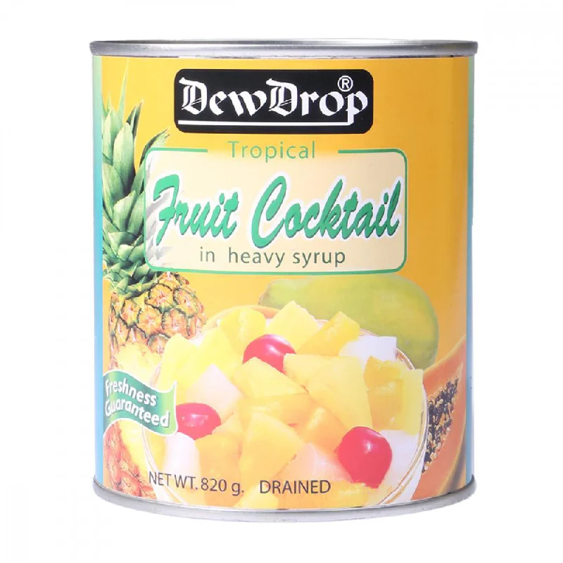 - Summer pet ice matDEWDROP FRUIT COCKTAIL IN HEAVY SYRUP 750 GM