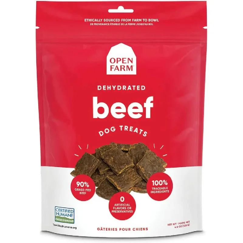 ---Open Farm Dehydrated Dog Treats 4.5oz