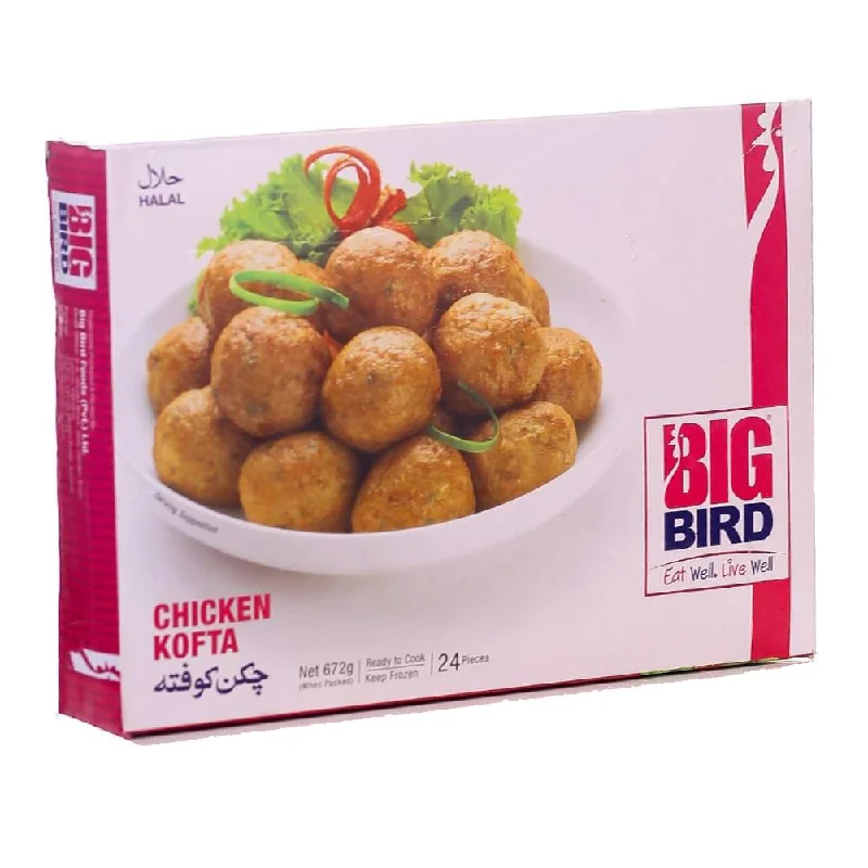 - Dog anti-slip matBIG BIRD CHICKEN KOFTA LARGE 24 PCS 672GM