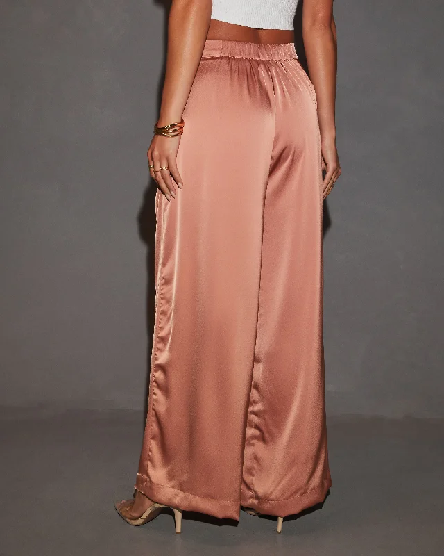 Malibu Satin Pocketed Trouser