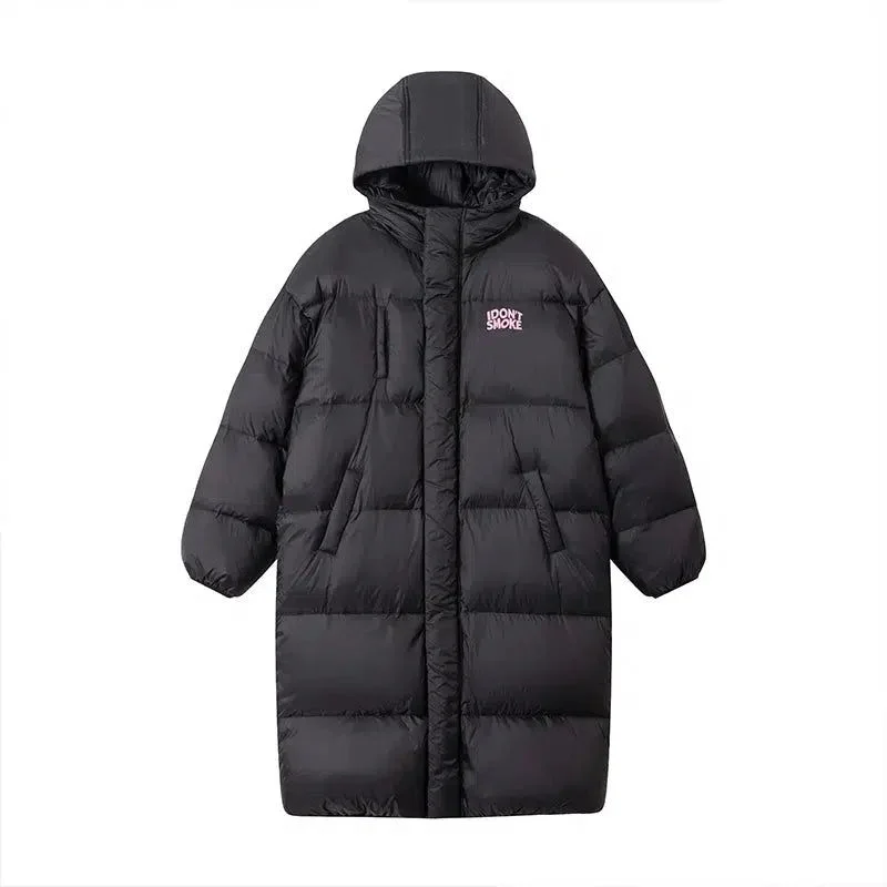 Long Quilted Puffer Coat