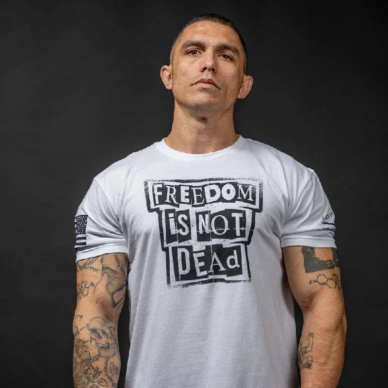 Freedom Is Not Dead T-Shirt - White