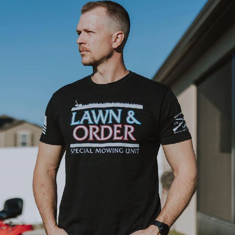 Lawn & Order T-Shirt - Black