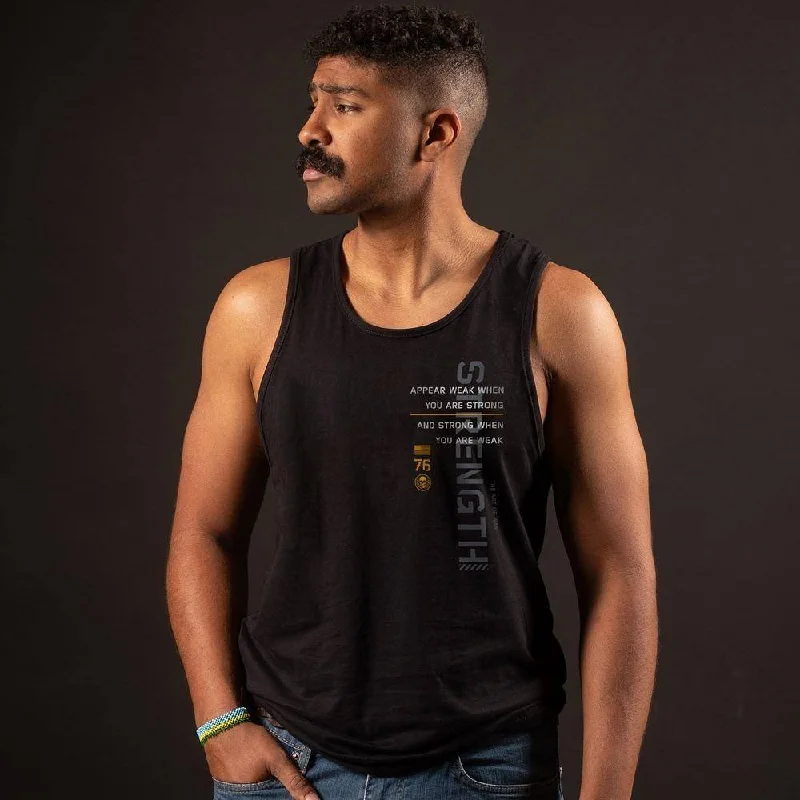 Men's Don't Look Back Tank - Black